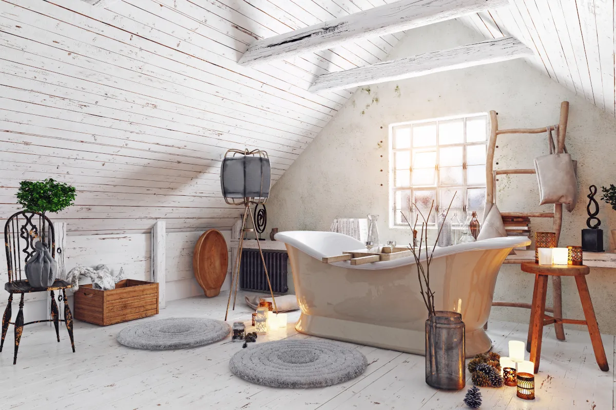 Łazienka w stylu rustykalnym – jak ją urządzić, by była funkcjonalna?
